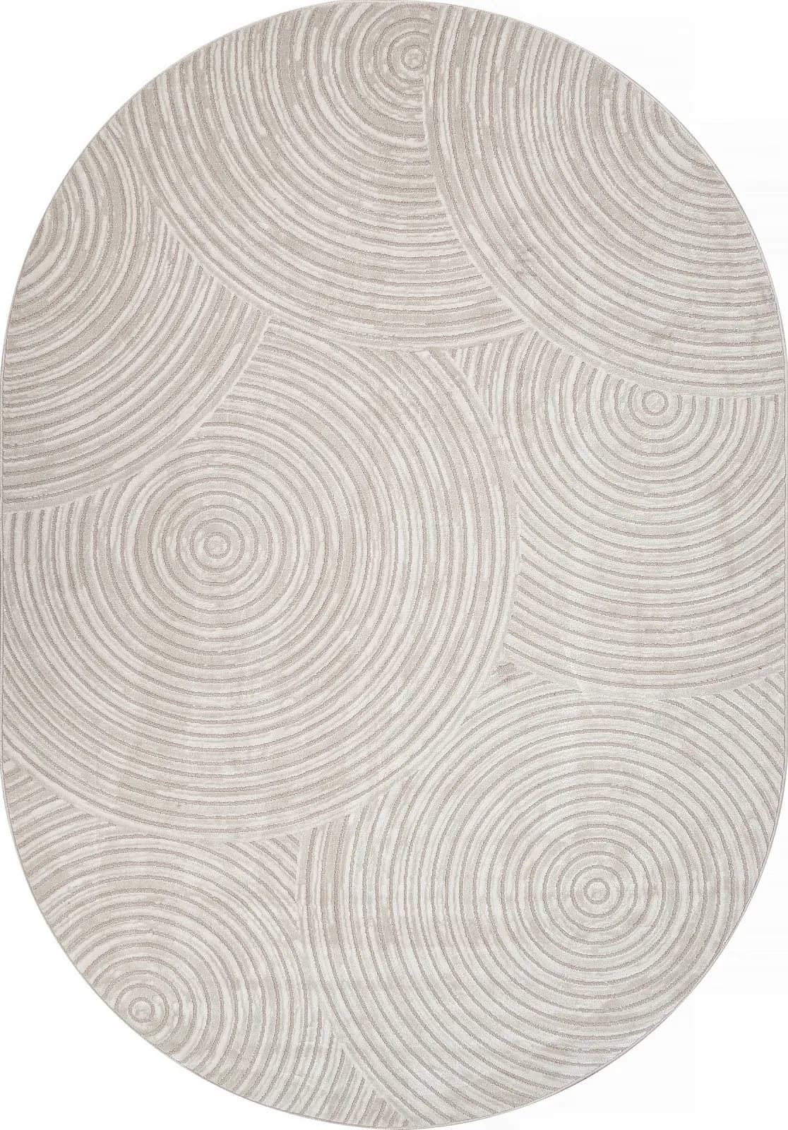 Ковер DIOS  F410 - CREAM - Овал