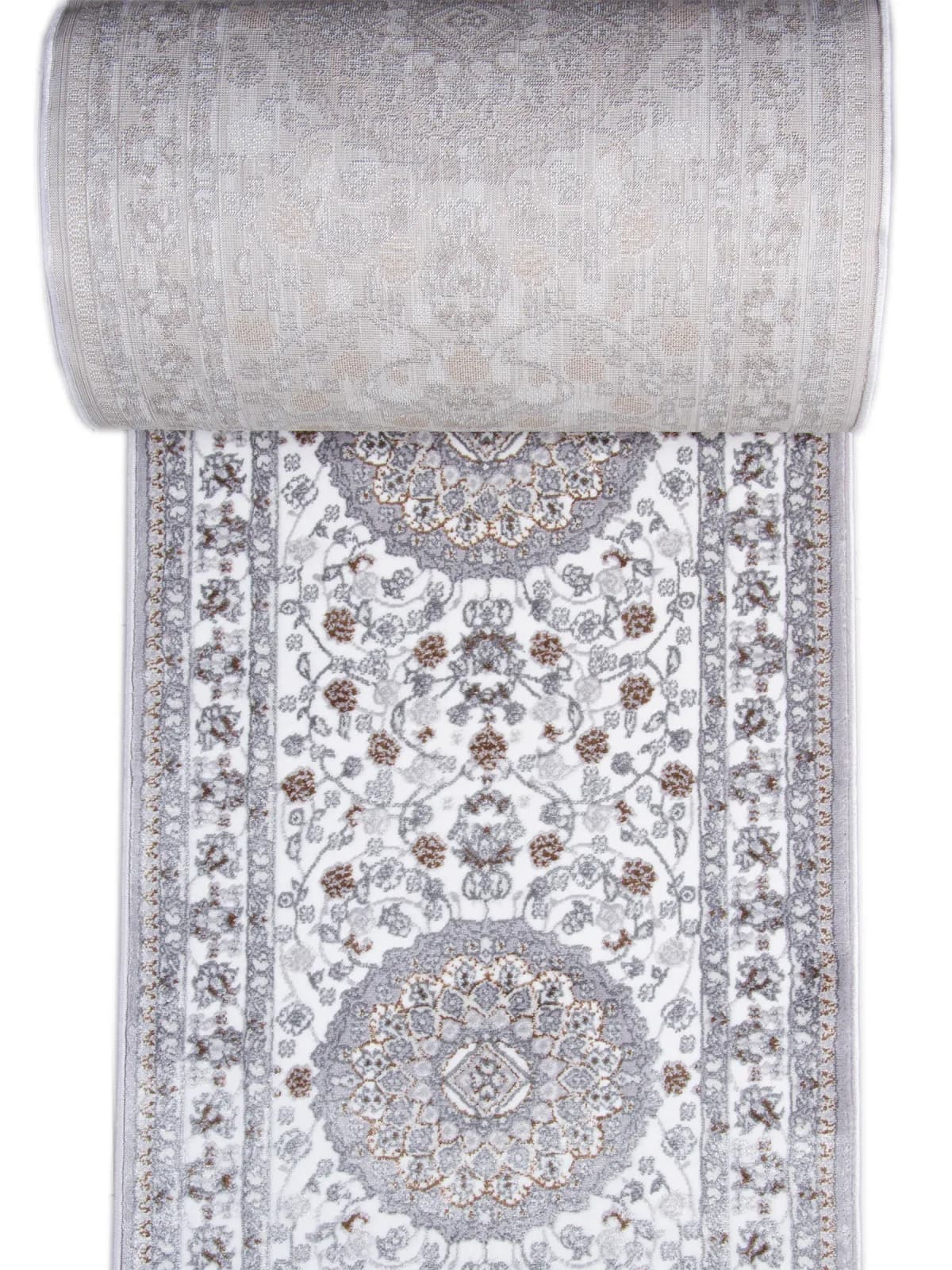 Ковровая дорожка F611 - GRAY-GREEN - HALIF